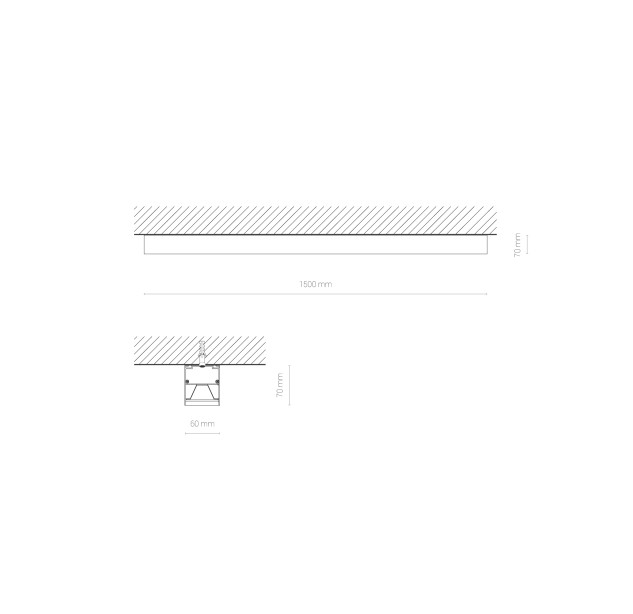 Biuro ir darbo kambario šviestuvas CL HALL LED PRO 10207 Biuro ir darbo kambario šviestuvas CL HALL LED PRO 10207