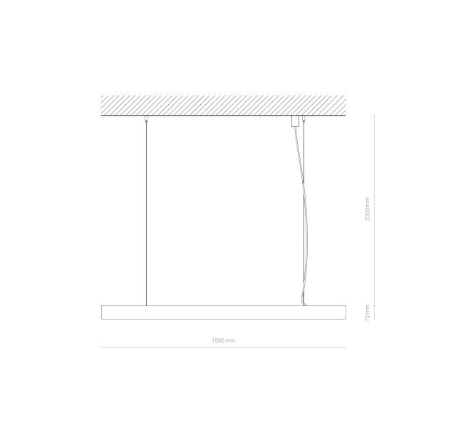 Biuro ir darbo kambario šviestuvas CL OFFICE LED PRO 150 10213 Biuro ir darbo kambario šviestuvas CL OFFICE LED PRO 150 10213