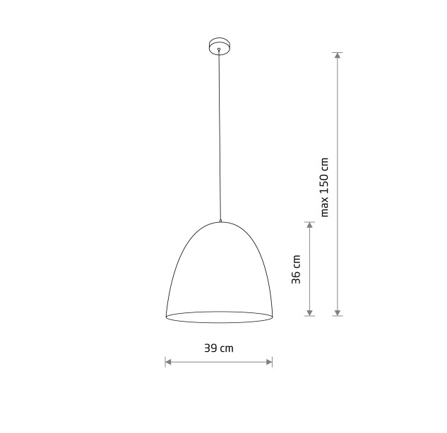 Pakabinamas šviestuvas EGG M 10318 Pakabinamas šviestuvas EGG M 10318