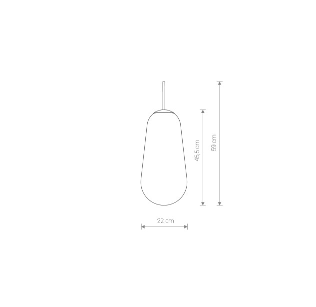 Šviestuvo priedas CAMELEON PEAR L 10328 Šviestuvo priedas CAMELEON PEAR L 10328