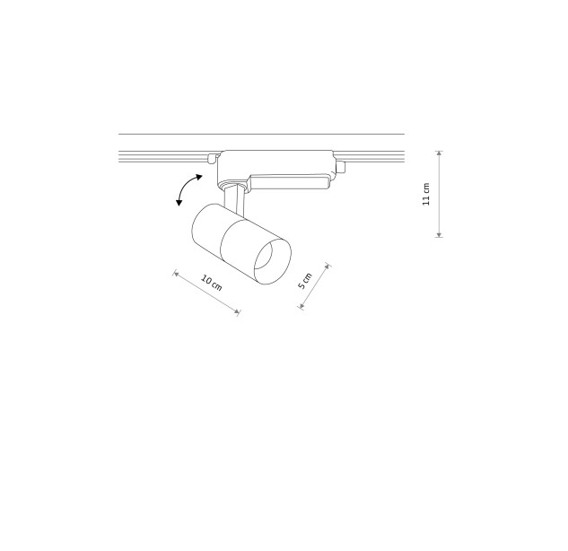 PROFILE TINOS LED 7W 10372 PROFILE TINOS LED 7W 10372