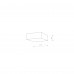 Lubinis šviestuvas LID SQUARE LED 15W 10433
