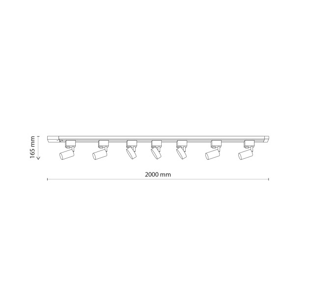 Bėginė apšvietimo sistema(trifazė) TRACER 10441 Bėginė apšvietimo sistema(trifazė) TRACER 10441