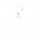  BULB VINTAGE LED E27, 6W 10594