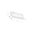 LED leputė LVM FOCUS OUT LED 9W 10646