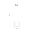 Bėginis šviestuvas TRACER 15W 10699 Bėginis šviestuvas TRACER 15W 10699