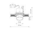 Įleidžiamas šviestuvas MONO SLIDE TRIMLESS 10805