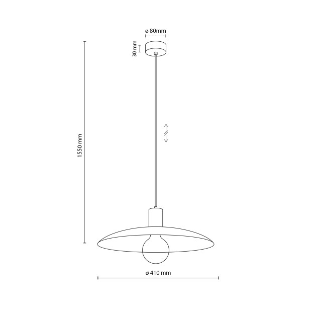 Pakabinamas šviestuvas ASTRA 15W 10964 Pakabinamas šviestuvas ASTRA 15W 10964