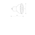 REFLECTOR LED, GU10, R50, 7W, DIMMABLE 10997 REFLECTOR LED, GU10, R50, 7W, DIMMABLE 10997