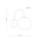 Настенный светильник MISTY 11016 Настенный светильник MISTY 11016