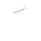 LED leputė UT-LVM FOCUS SWING LED 12W 11311