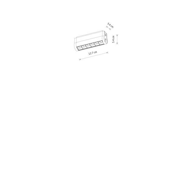 LED leputė UT-LVM FOCUS SWING LED 6W 11335