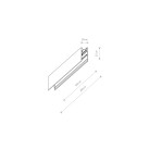 Magnetinės apšvietimo sistemos bėgelis LVM TRACK 2M 11627