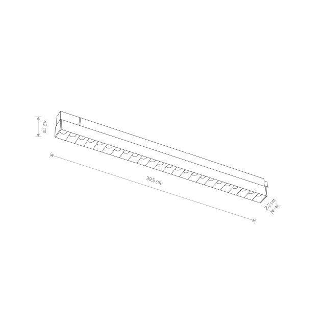 LED leputė LVM FOCUS LED 15W 4000K 11631 LED leputė LVM FOCUS LED 15W 4000K 11631