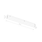 LED leputė LVM LINE LED 15W 11636