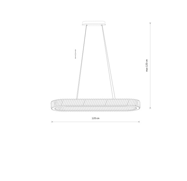 Sietynas LUXORA LED 11707 Sietynas LUXORA LED 11707