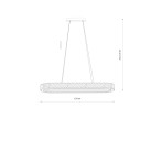 Sietynas LUXORA LED 11707 Sietynas LUXORA LED 11707
