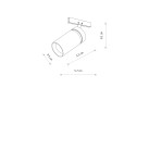 LED leputė NANO - LVM SPOT ZOOM LED 5W 11714