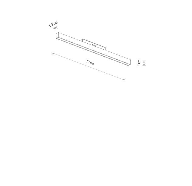 LED leputė NANO - LVM LINE OUT LED 10W 11743 LED leputė NANO - LVM LINE OUT LED 10W 11743