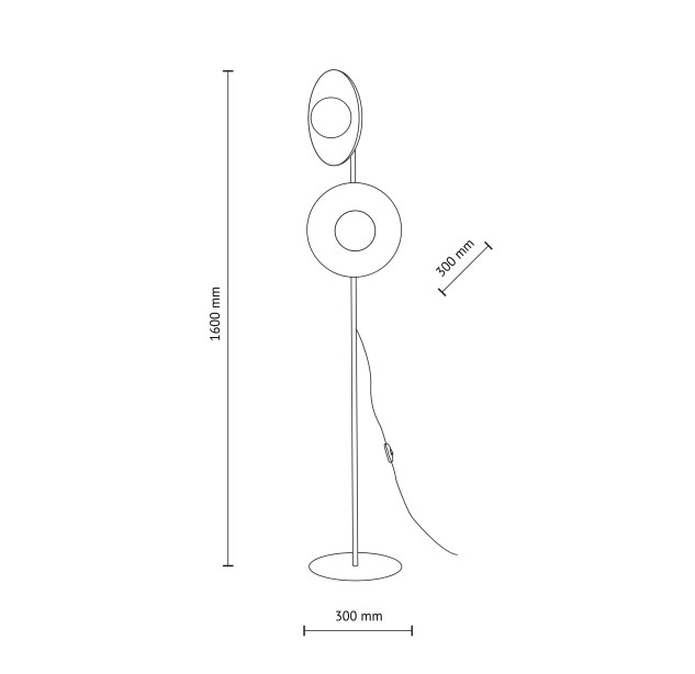 SLATE Floor Lamp 16136 SLATE Floor Lamp 16136
