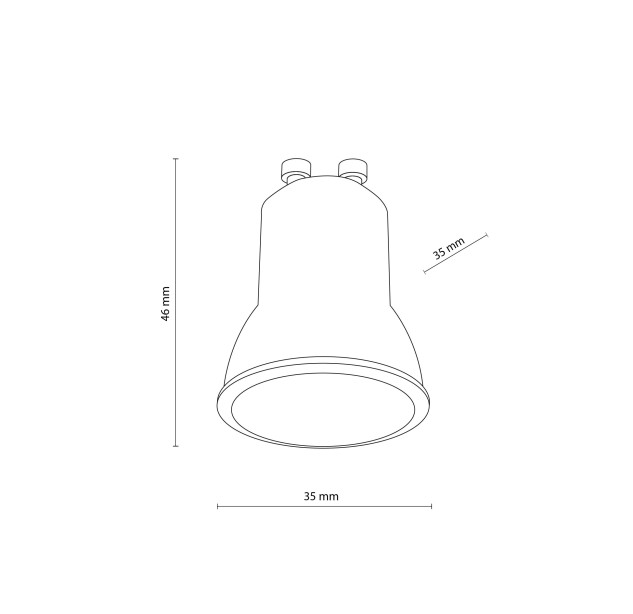 LED lemputė K 3000K 18196