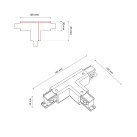 Bėginė apšvietimo sistema(trifazė) TRACER  3557