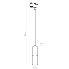 Bėginė apšvietimo sistema(vienfazė) TRACER  4403