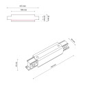 Bėginė apšvietimo sistema(trifazė) TRACER 4531 Bėginė apšvietimo sistema(trifazė) TRACER 4531