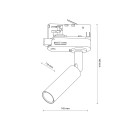 Bėginė apšvietimo sistema(trifazė) TRACER 4846 Bėginė apšvietimo sistema(trifazė) TRACER 4846