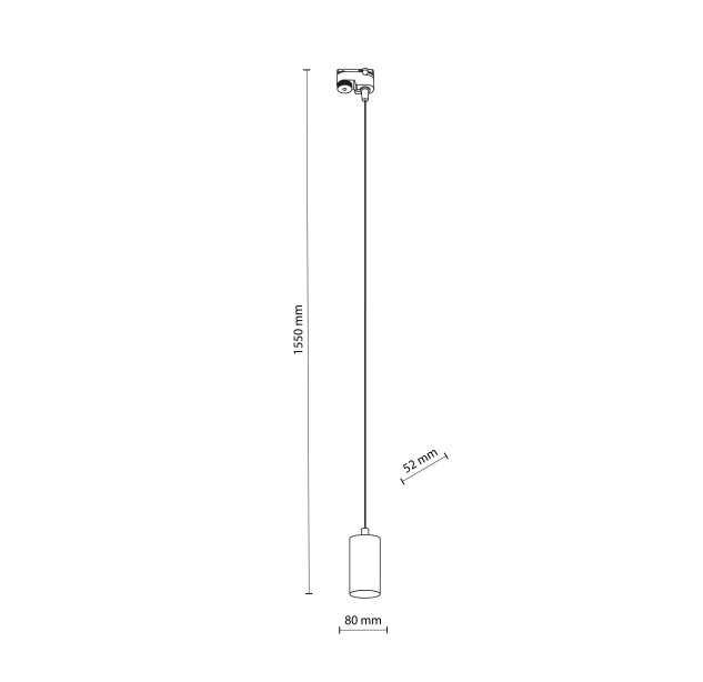 Bėginė apšvietimo sistema(vienfazė) TRACER  4933