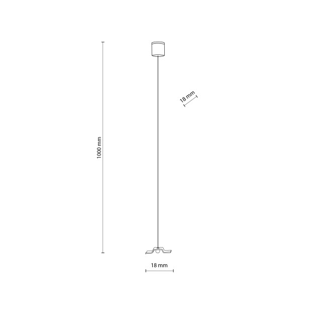 Bėginis šviestuvas TRACER 25W 5304 Bėginis šviestuvas TRACER 25W 5304