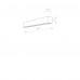Sieninis šviestuvas STRAIGHT WALL LED S 7596
