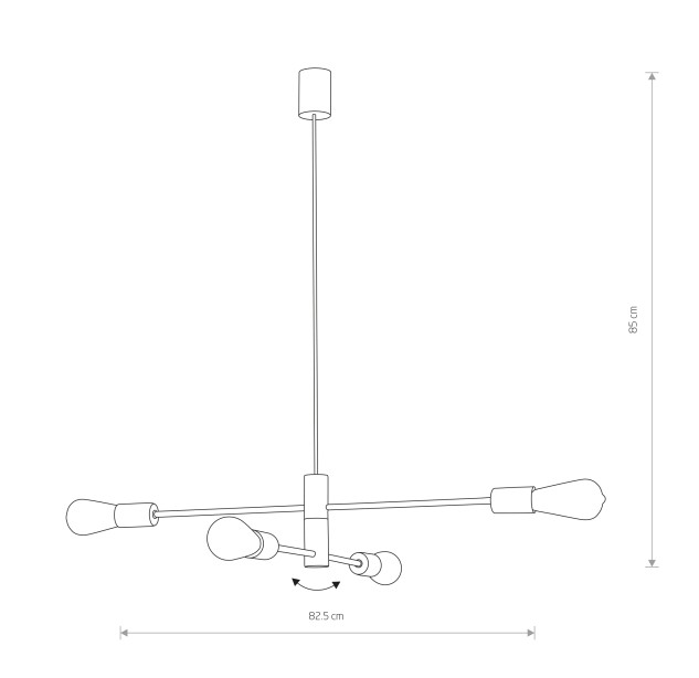 Pakabinamas šviestuvas ROTOR 7935 Pakabinamas šviestuvas ROTOR 7935