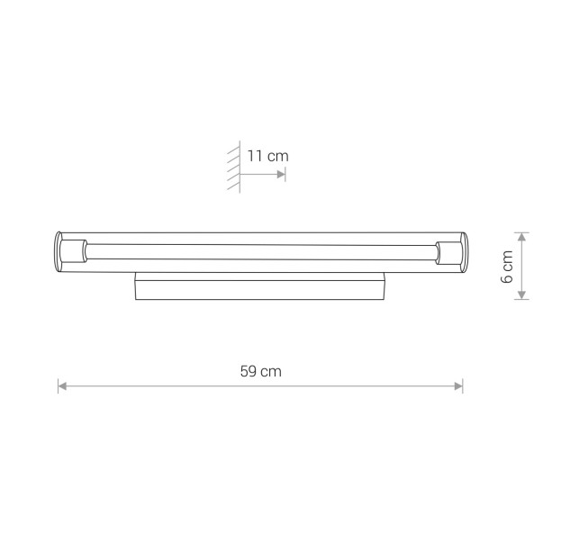 Sieninis šviestuvas ION LED M 8171 Sieninis šviestuvas ION LED M 8171