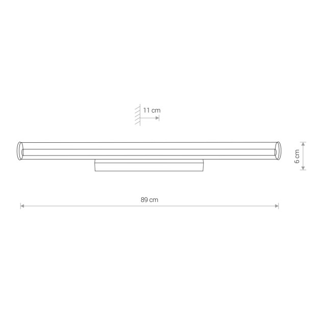 Sieninis šviestuvas ION LED L 8172 Sieninis šviestuvas ION LED L 8172