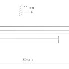 Sieninis šviestuvas ION LED L 8172 Sieninis šviestuvas ION LED L 8172