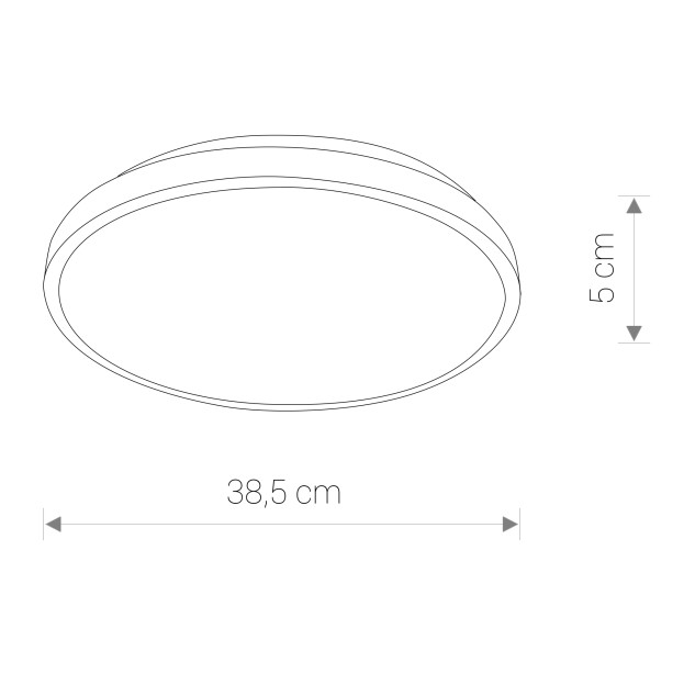 Lubinis šviestuvas AGNES ROUND LED 8204 Lubinis šviestuvas AGNES ROUND LED 8204