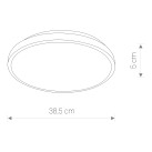 Lubinis šviestuvas AGNES ROUND LED 8204 Lubinis šviestuvas AGNES ROUND LED 8204