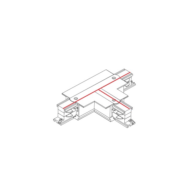 Šviestuvo priedas CTLS RECESSED POWER T CONNECTOR, LEFT 2 (T-L2) 8238 Šviestuvo priedas CTLS RECESSED POWER T CONNECTOR, LEFT 2 (T-L2) 8238
