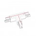 Lubinis šviestuvas CTLS POWER T CONNECTOR, LEFT 1 (T-L1) 8244