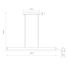 Biuro ir darbo kambario šviestuvas CL Q LED PRO 8251 Biuro ir darbo kambario šviestuvas CL Q LED PRO 8251