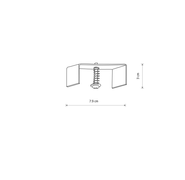 Šviestuvo priedas CTLS RECESSED FIXING SET 8306 Šviestuvo priedas CTLS RECESSED FIXING SET 8306