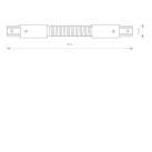 Lubinis šviestuvas PROFILE FLEX CONNECTOR 8383