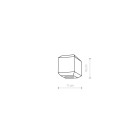 Šviestuvo priedas CAMELEON GEOMETRIC B 8425 Šviestuvo priedas CAMELEON GEOMETRIC B 8425