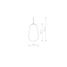 Šviestuvo priedas CAMELEON PEAR M 8533