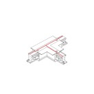 Šviestuvo priedas CTLS RECESSED POWER T CONNECTOR, RIGHT 2 (T-R2) 8682