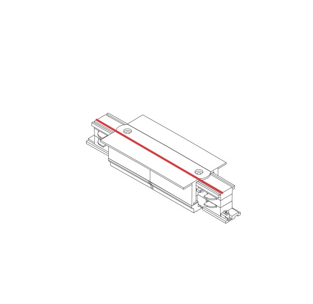 Šviestuvo priedas CTLS RECESSED POWER STRAIGHT CONNECTOR 8685