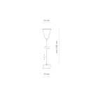 Šviestuvo priedas CTLS SUSPENSION KIT 3 CIRCUIT 8696