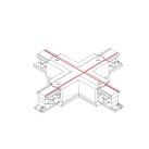 Šviestuvo priedas CTLS POWER X CONNECTOR 8702 Šviestuvo priedas CTLS POWER X CONNECTOR 8702