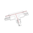 Šviestuvo priedas CTLS POWER T CONNECTOR, RIGHT 2 (T-R2) 8703 Šviestuvo priedas CTLS POWER T CONNECTOR, RIGHT 2 (T-R2) 8703